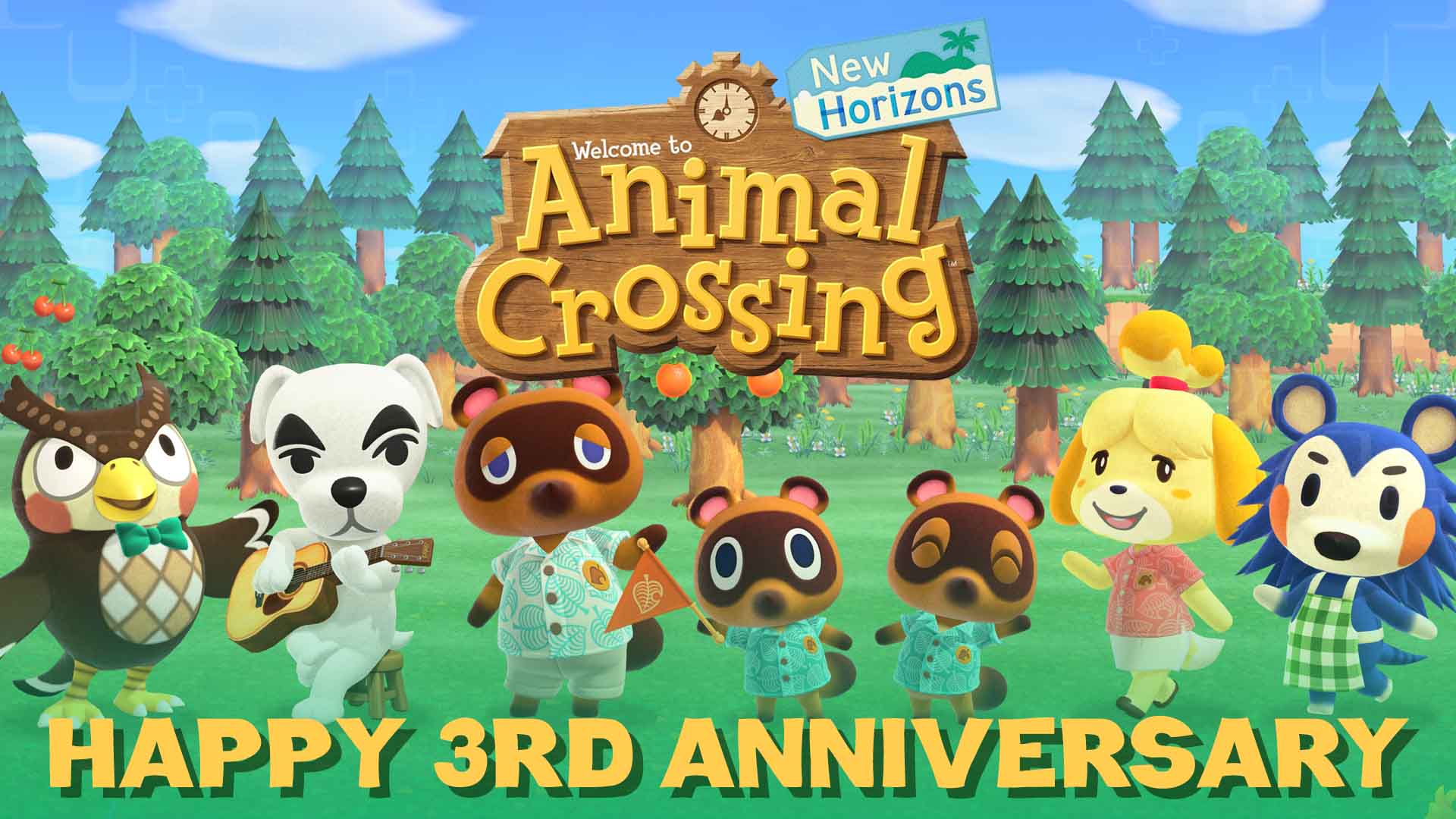 Happy 3rd anniversary to Animal Crossing New Horizons! Nintendo Wire