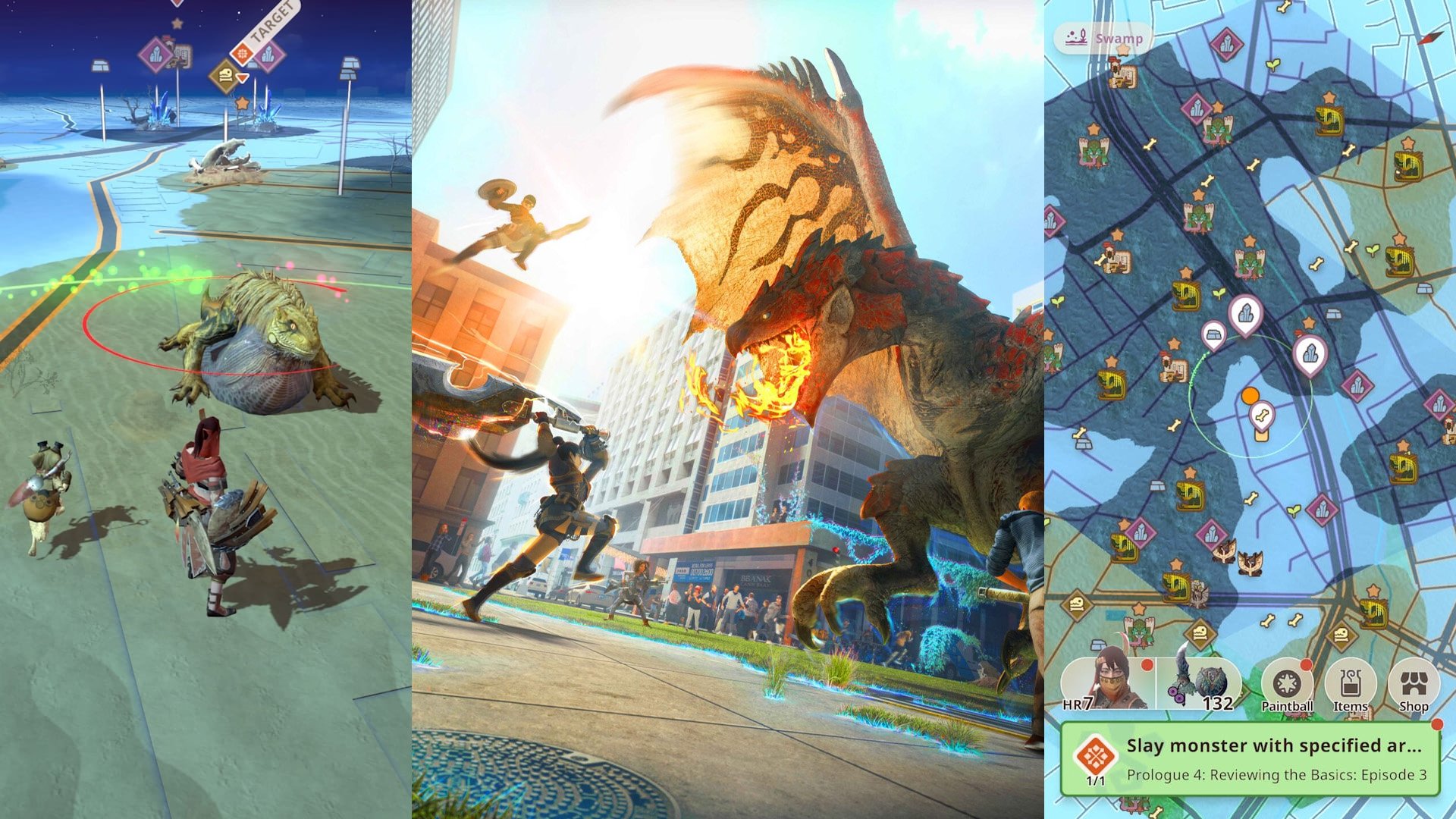 Niantic and Capcom's Monster Hunter Now launches with threee million  pre-registr, Pocket Gamer.biz