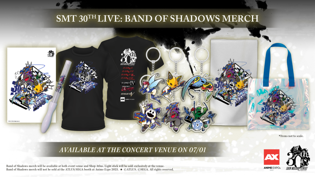 Atlus reveals special merch for Shin Megami Tensei 30th Anniversary