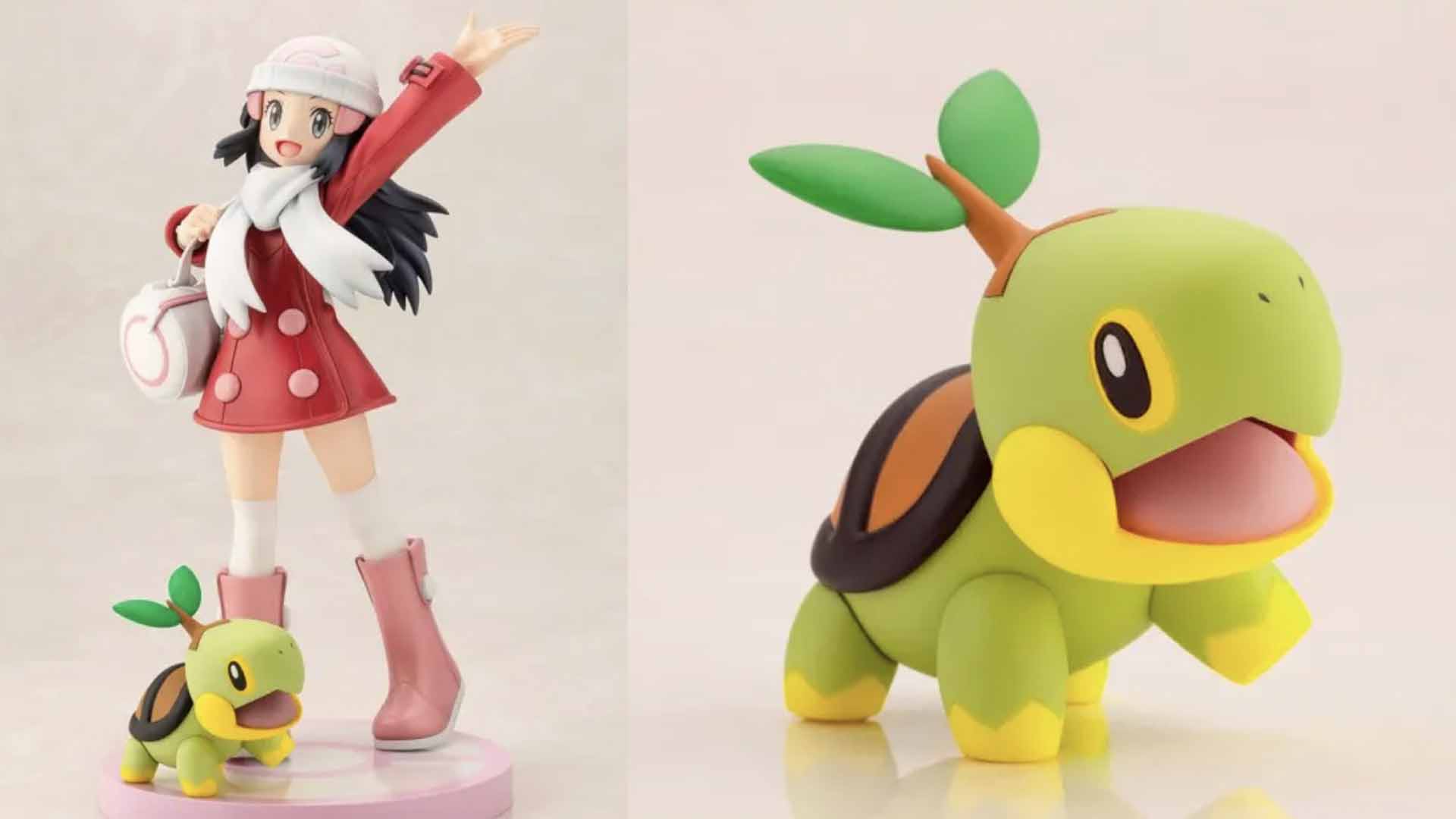 Dawn and Turtwig figure to release in December, up for pre-order