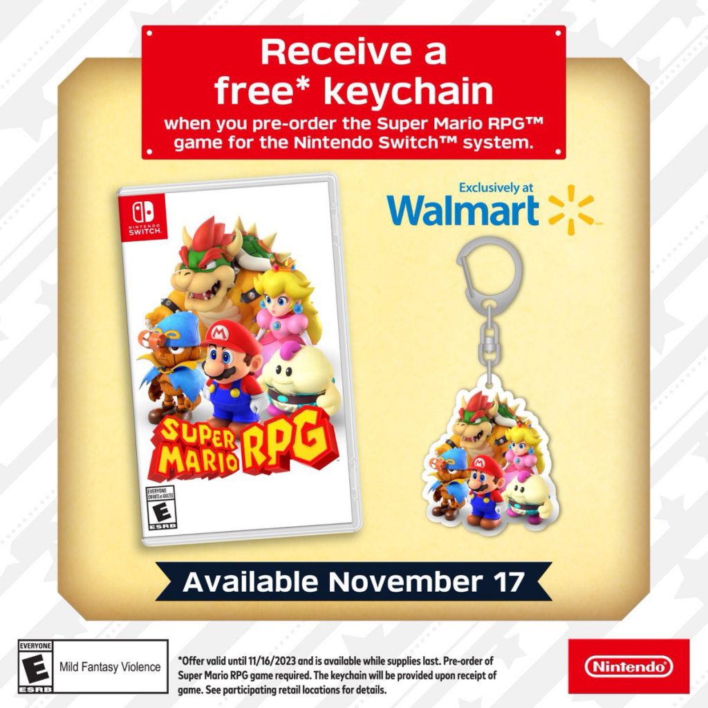 Paper mario deals pre order bonus