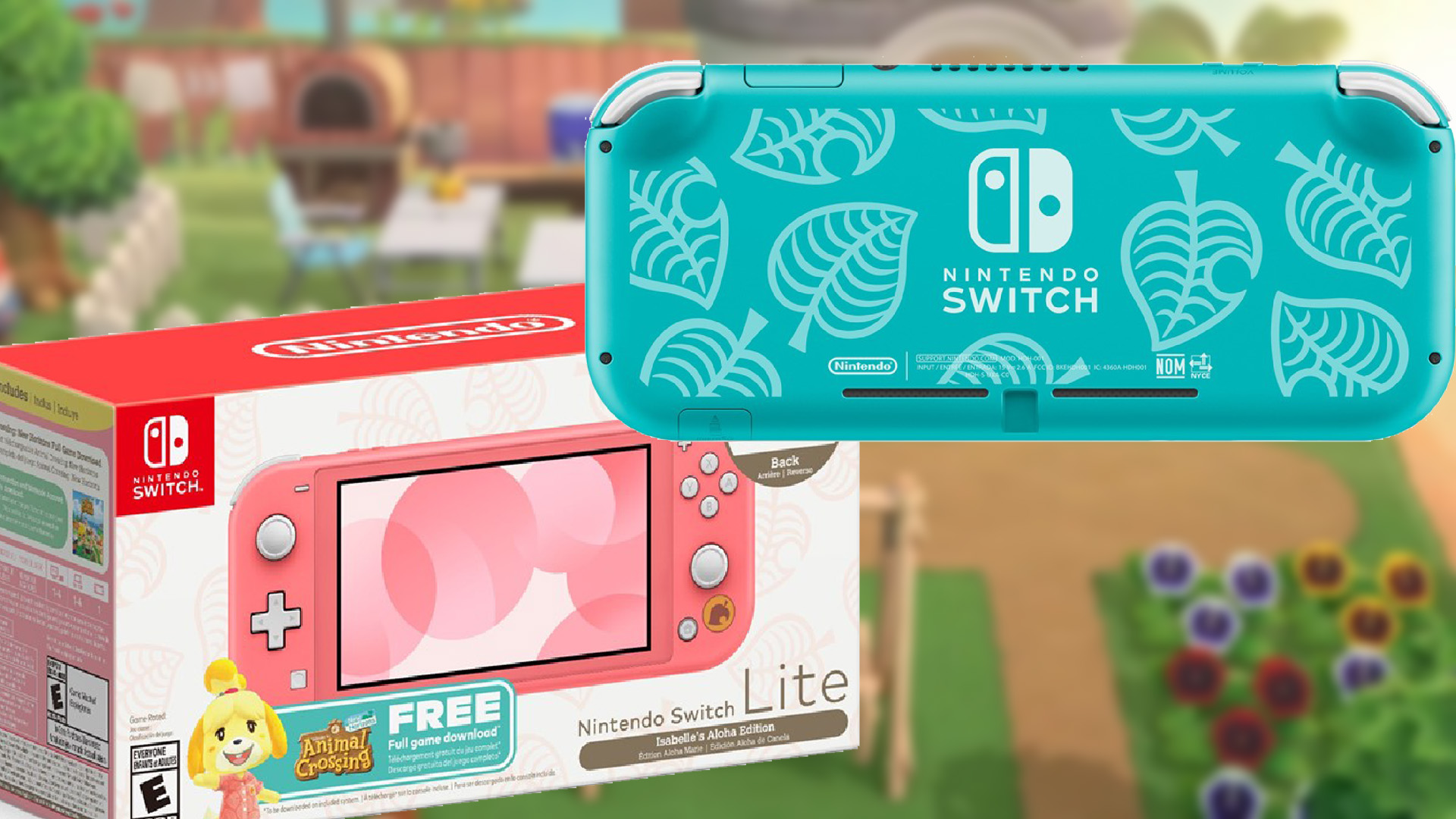 Two Animal Crossing-themed Switch Lite bundles arriving in October