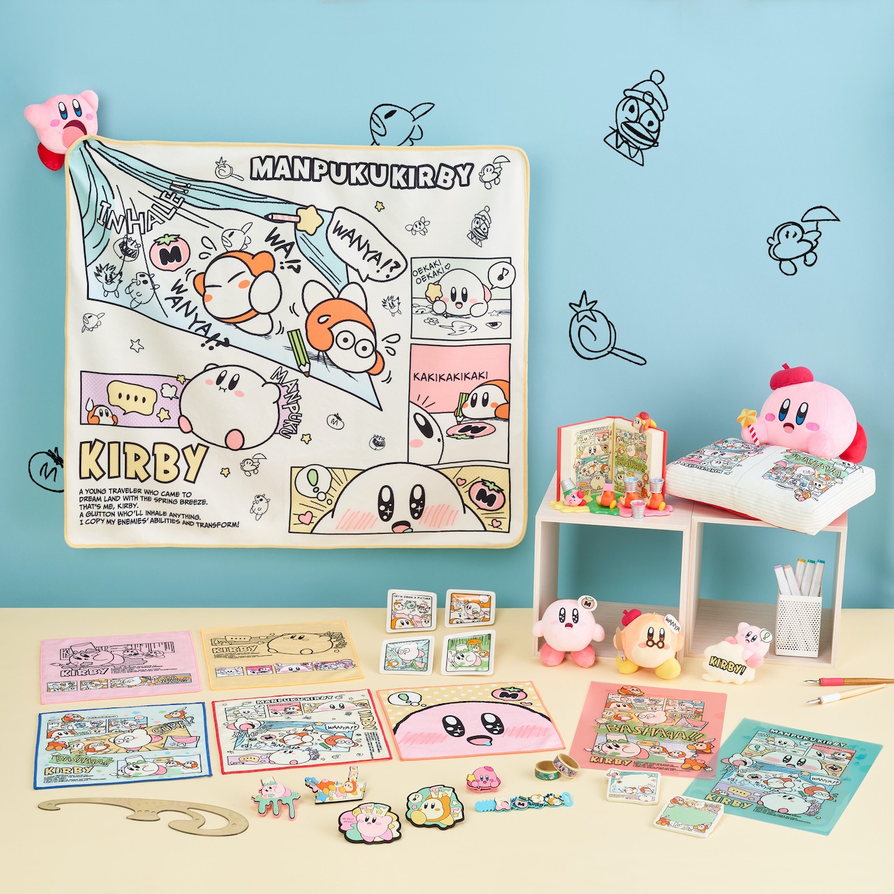 Yummy Mart Rolls Out Kirby Themed Pajamas and Undies - Crunchyroll News