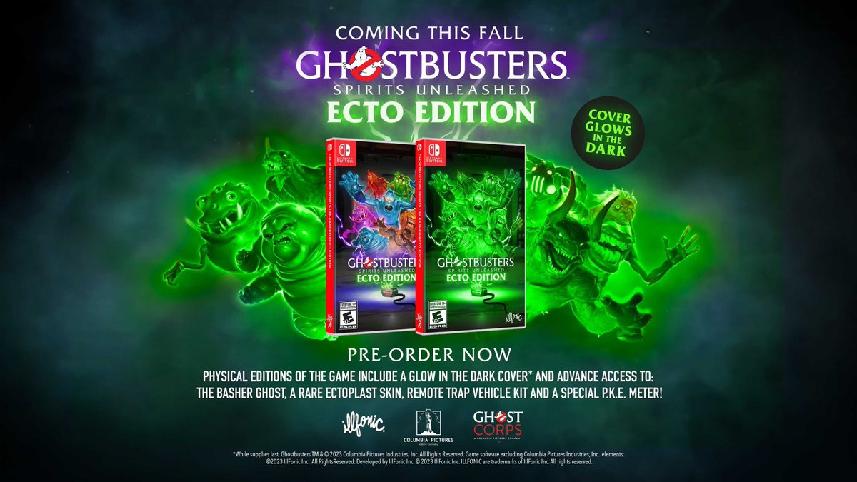 Get a glow-in-the-dark cover with Ghostbusters: Spirits Unleashed Ecto ...