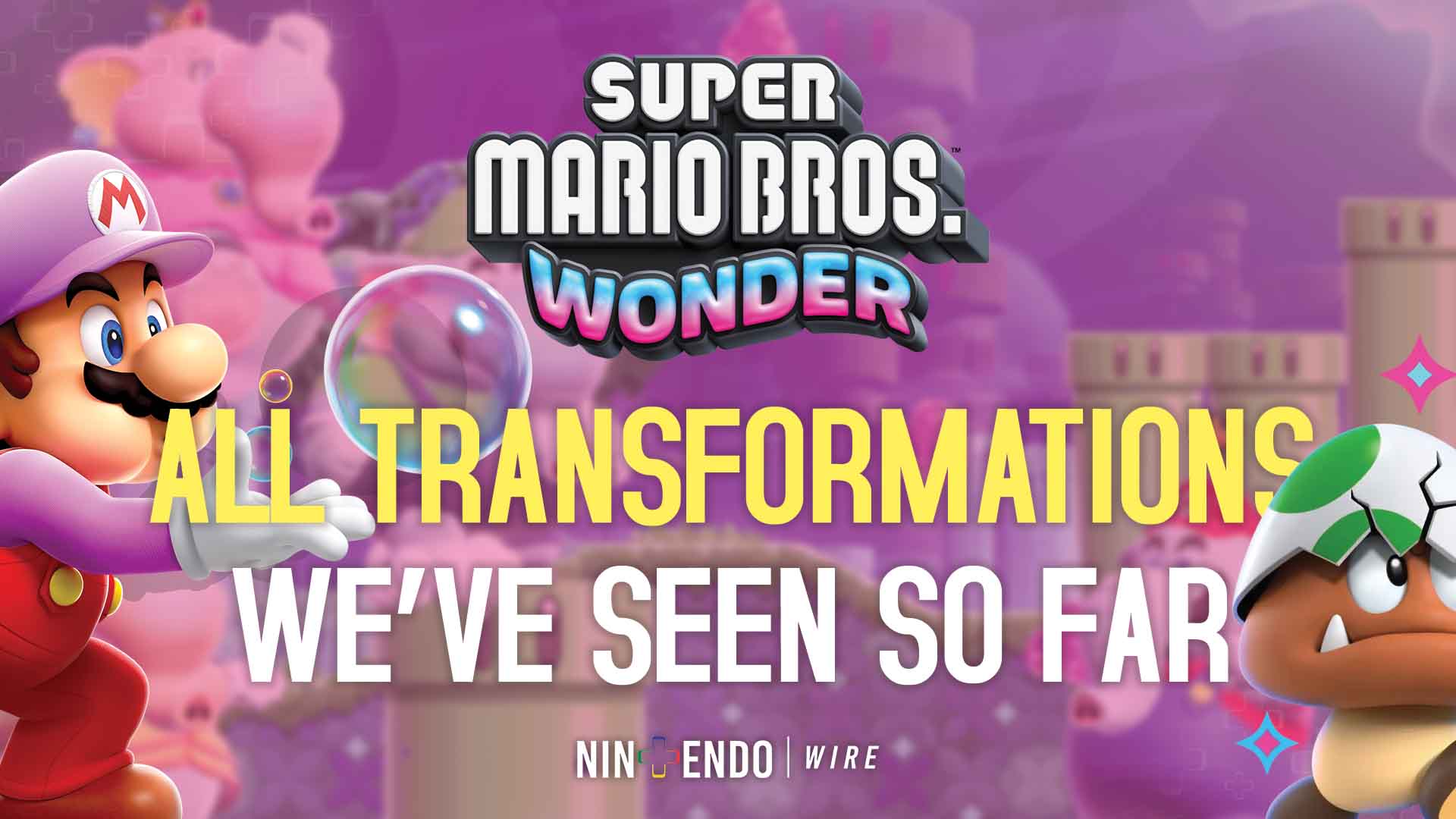 Super Mario Bros Wonder: Everything we know so far