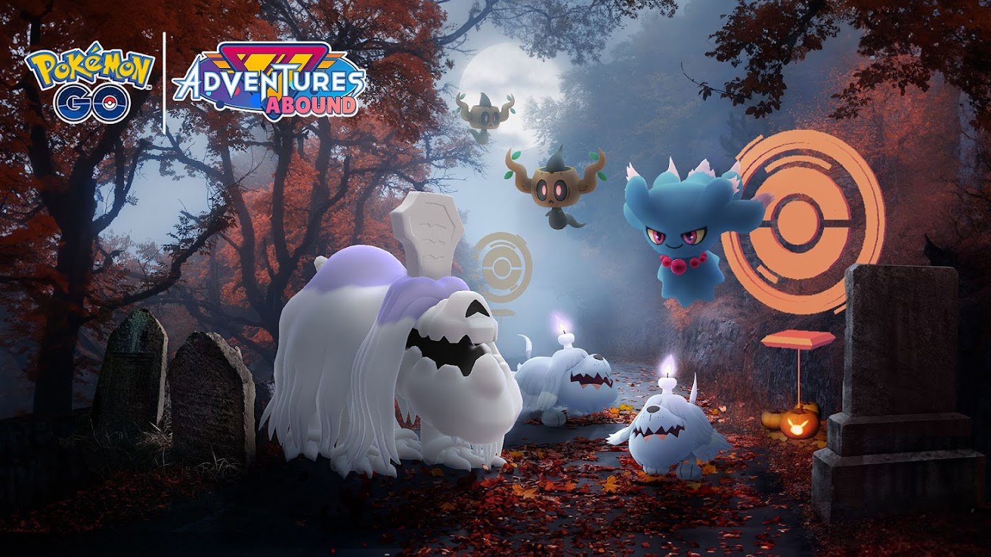 Pokémon GO's Season of Adventures Abound's Pokémon GO Halloween