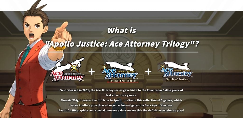 Apollo Justice: Ace Attorney Trilogy brings even more Ace Attorney