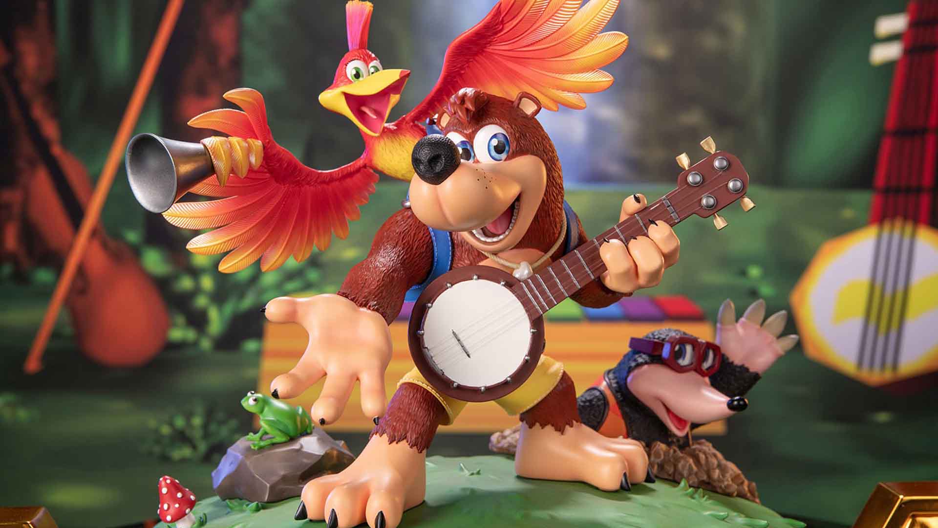 Banjo-Kazooie Duet Statue by First 4 Figures