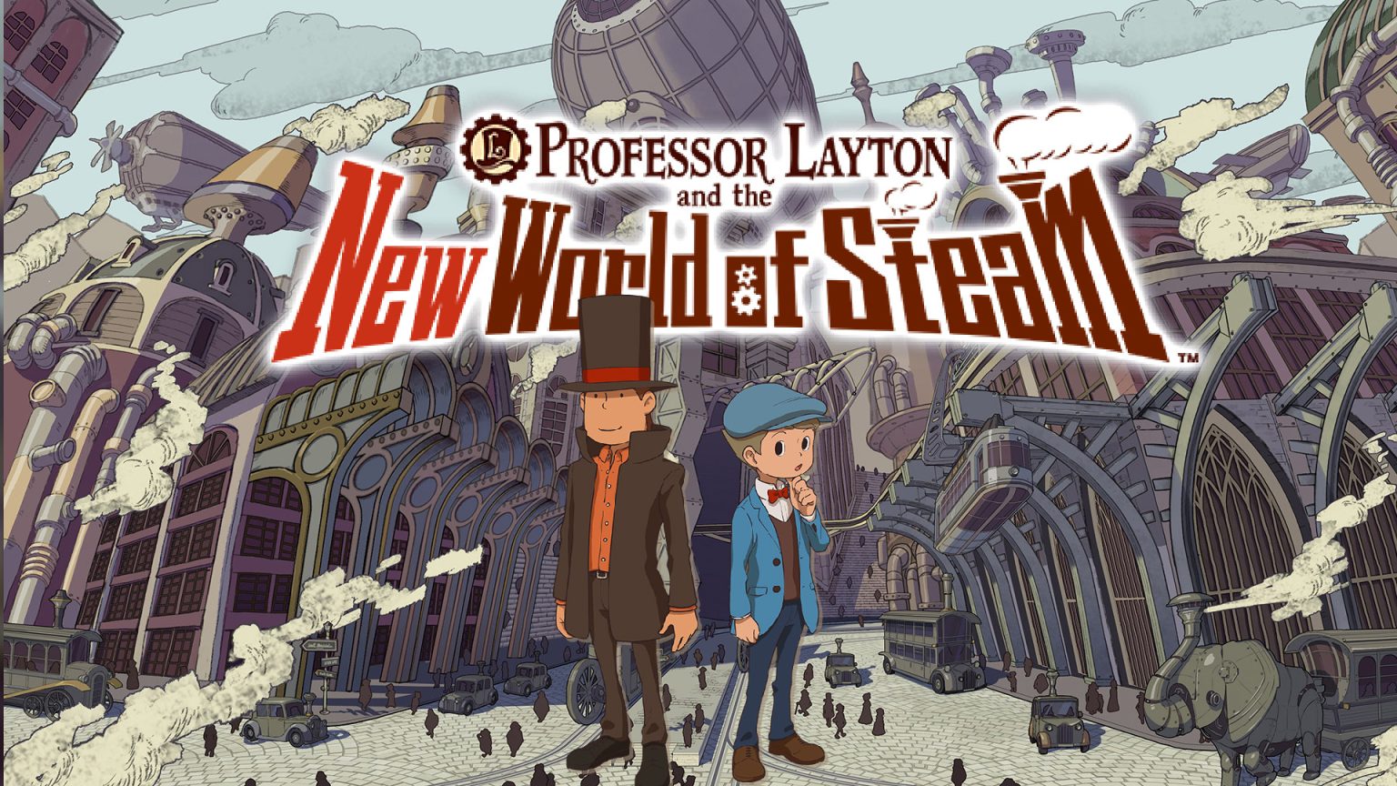 Professor Layton And The New World Of Steam Announced - New Trailer 