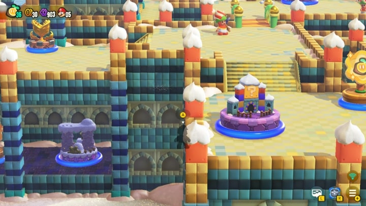 Super Mario Bros. Wonder: all Captain Toad locations