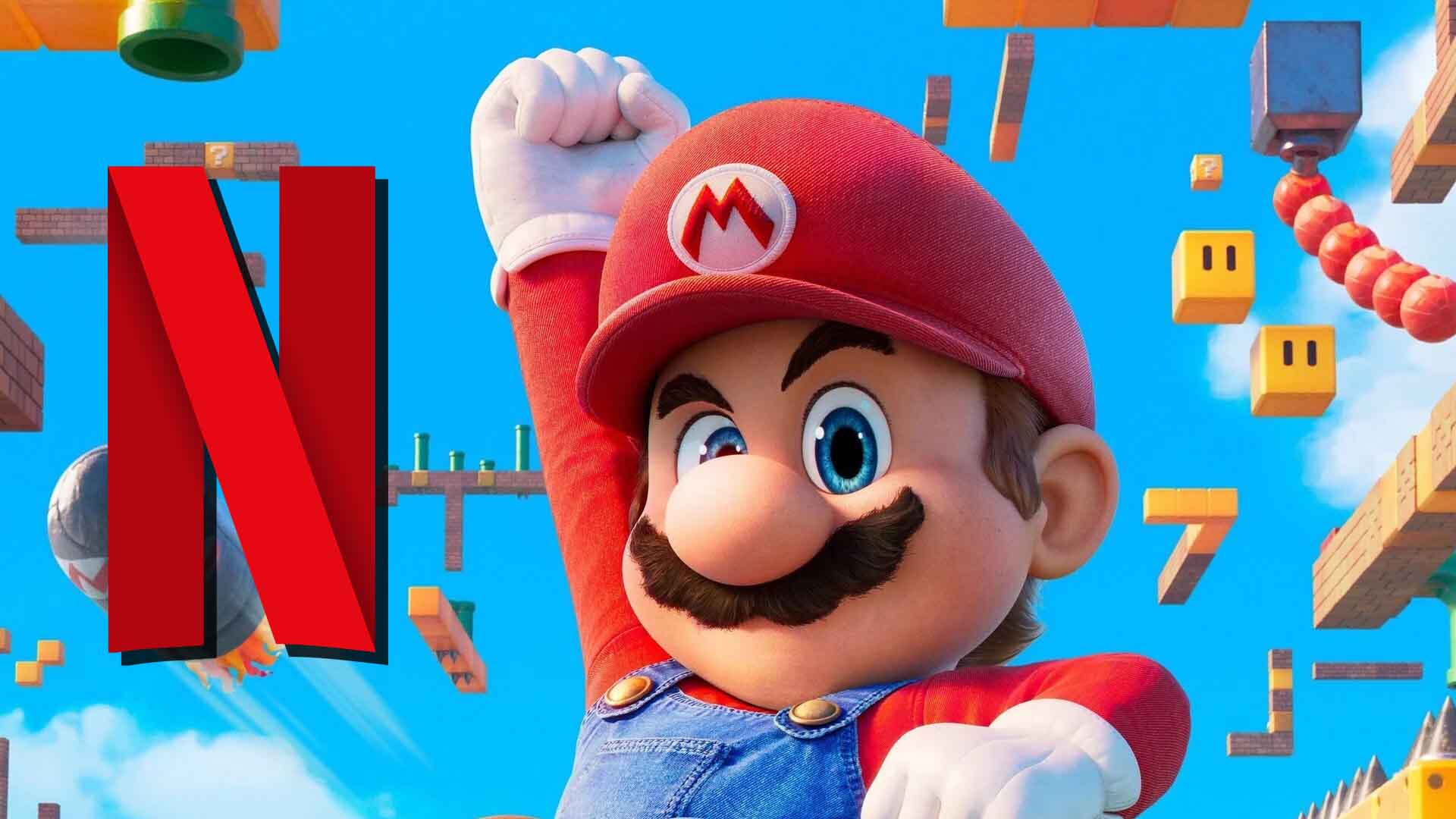 Super Mario Bros. Movie Appears on Netflix