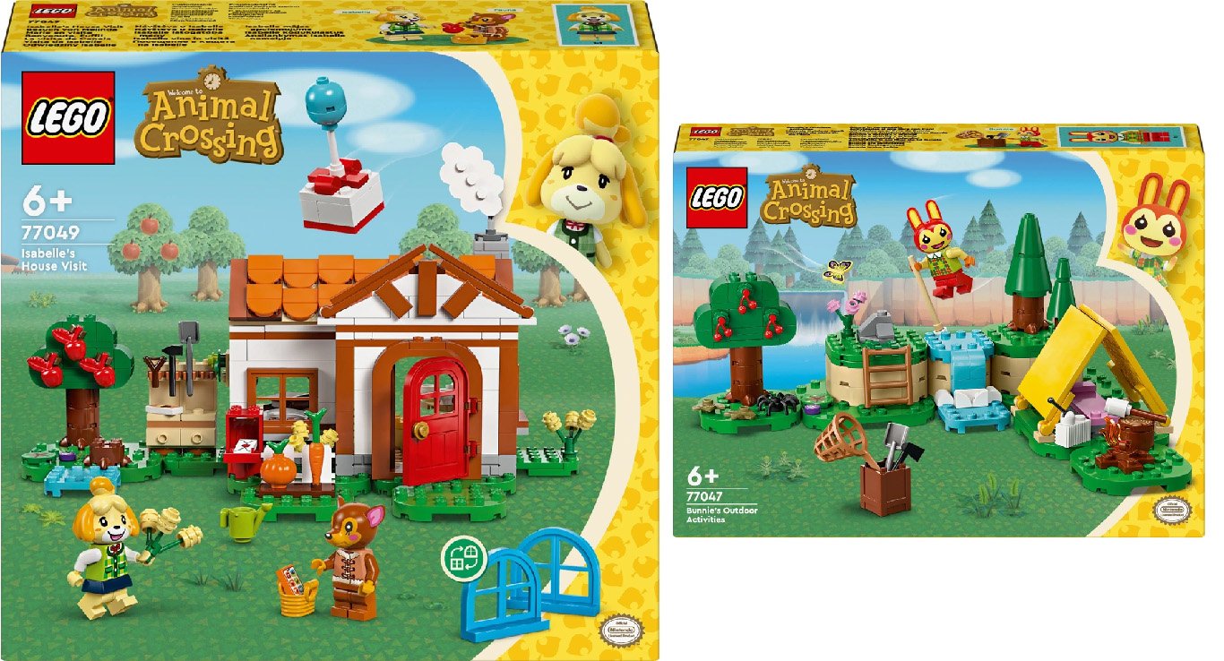 First Look Animal Crossing LEGO boxart revealed Nintendo Wire