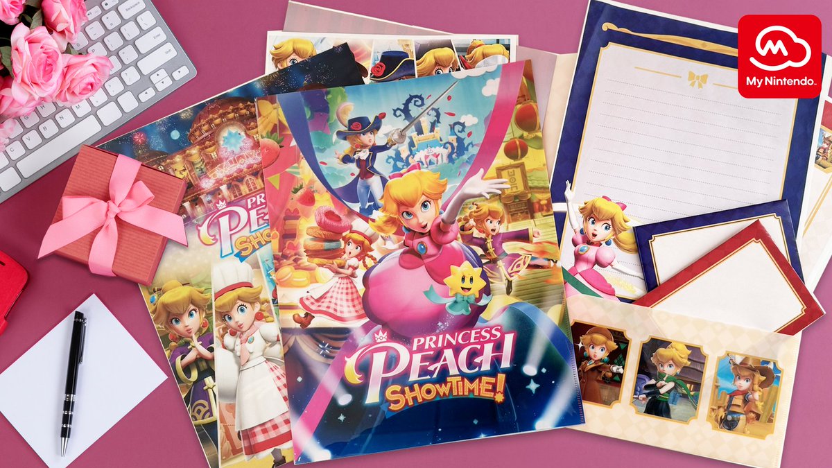 Princess Peach™: Showtime! Pocket Folder Set - Nintendo