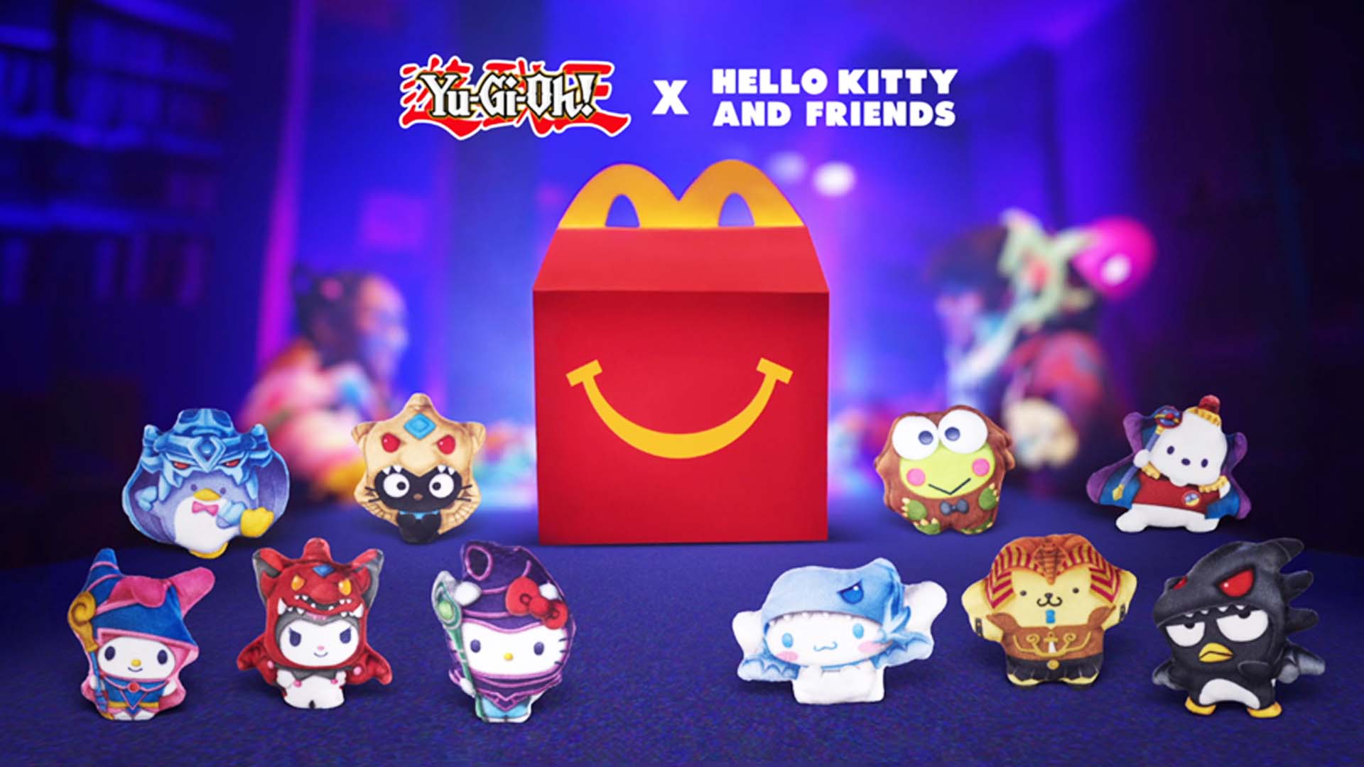 Yu Gi Oh x Hello Kitty plushes at McDonald s Collecting Elite