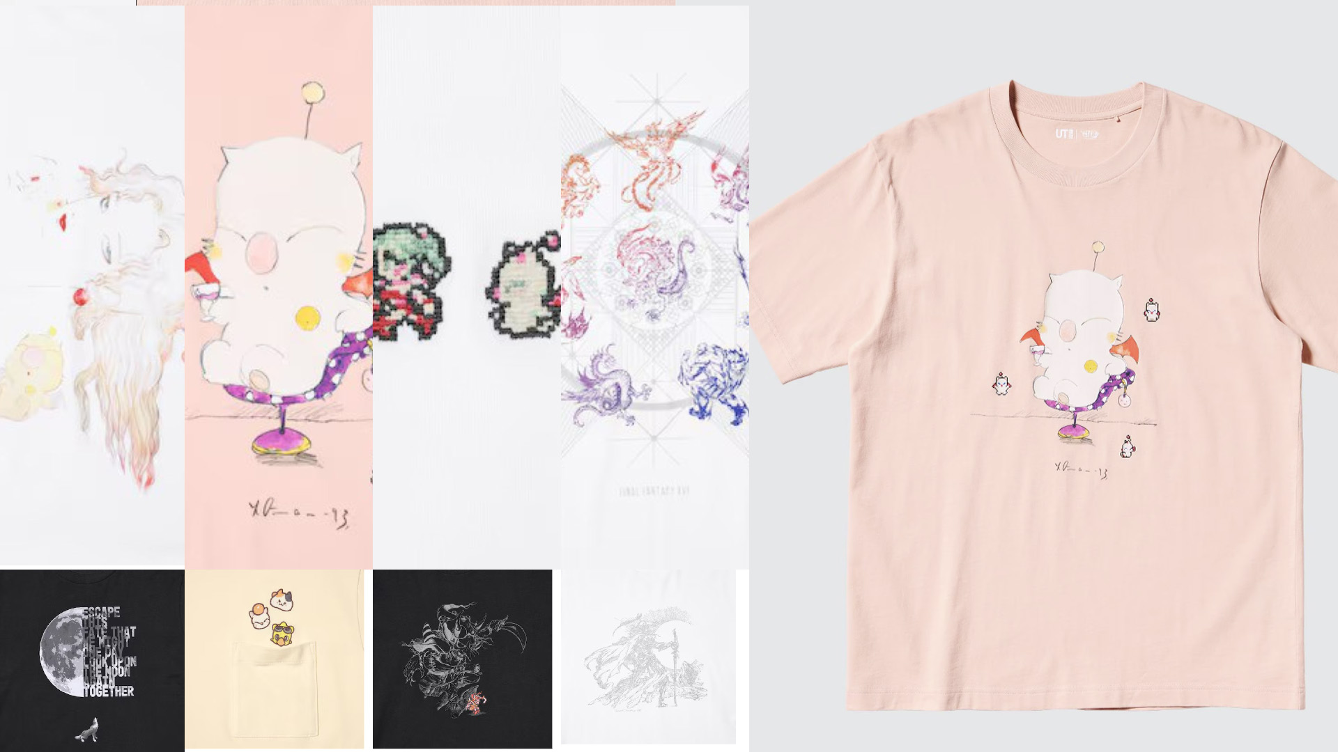 Seven stunning Final Fantasy shirts coming soon to Uniqlo Nintendo Wire