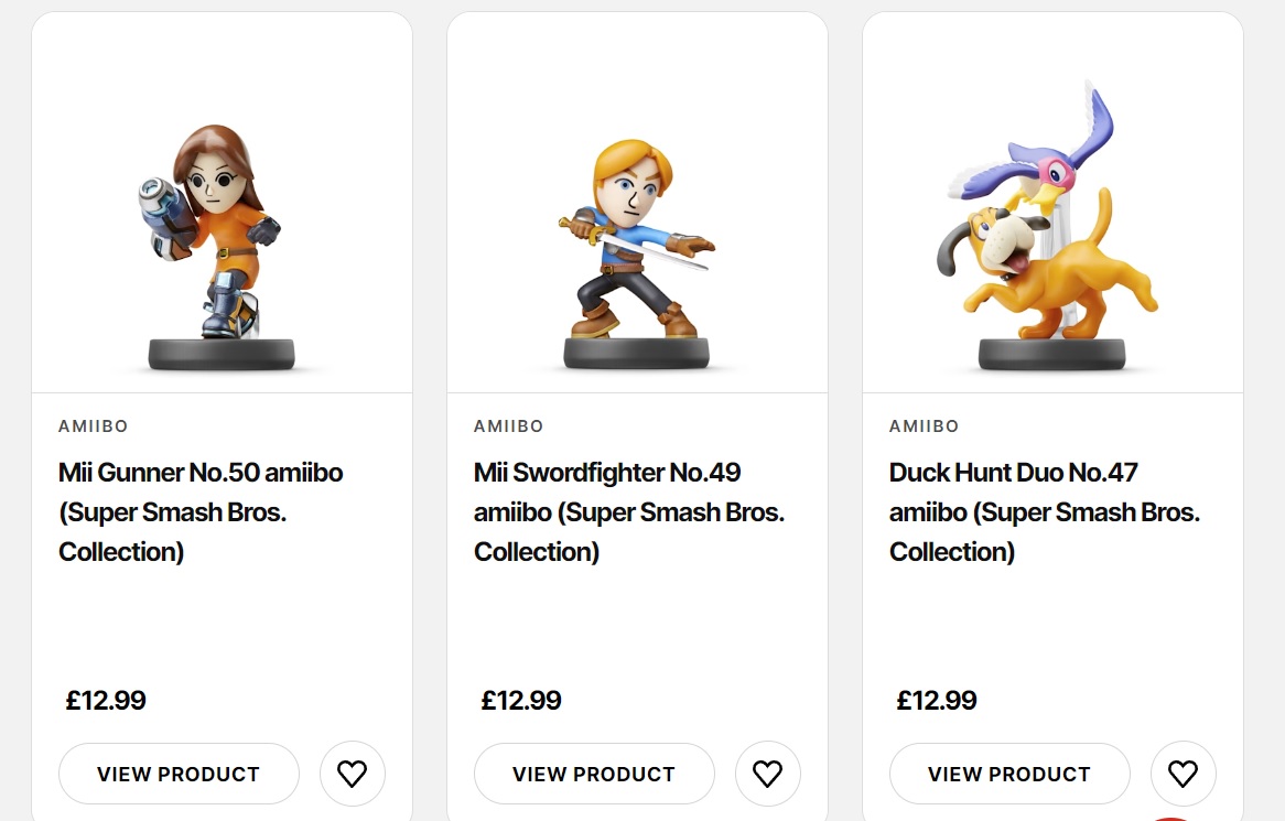 Massive UK amiibo Restock at My Nintendo Store – Nintendo Wire