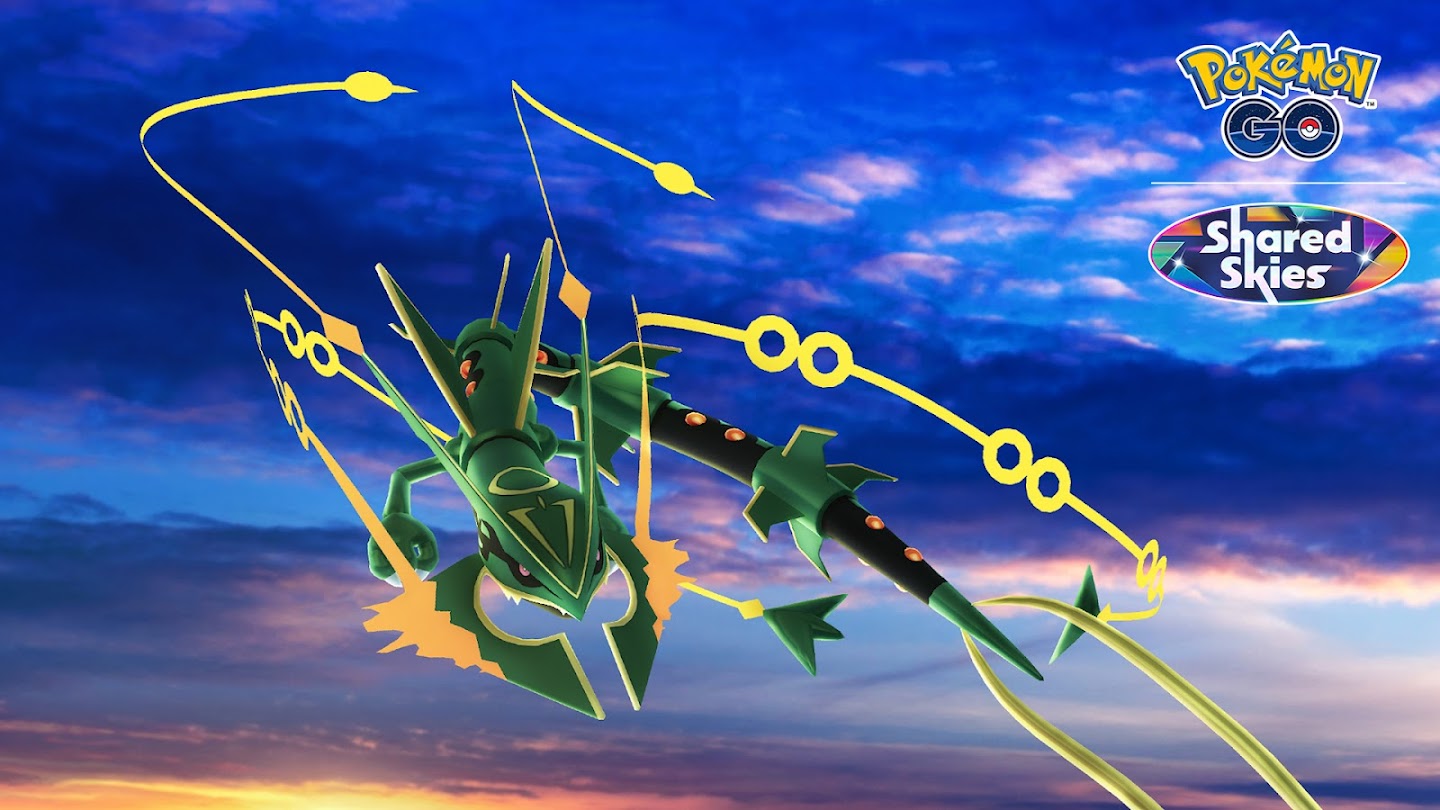 Pokémon GO’s Season of Shared Skies' Mega Rayquaza Special Raid