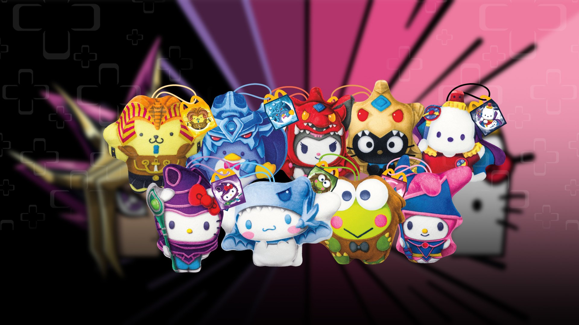 YuGiOh! x Hello Kitty and Friends McDonald's Happy Meal toys now