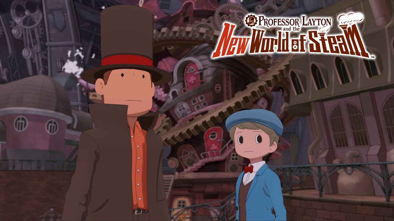 Professor Layton and the New World of Steam’s latest trailer reveals ...