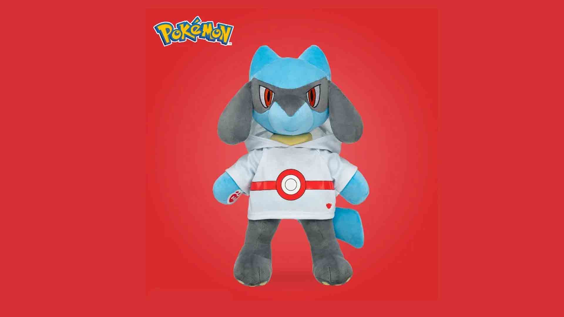 Riolu joins BuildABear's Pokémon plush collection Nintendo Wire