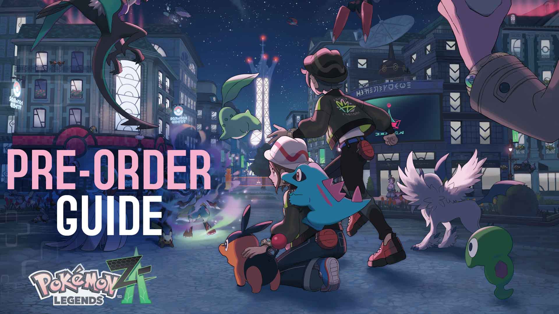 All Pokémon Legends: Z-A pre-order bonuses – Nintendo Wire