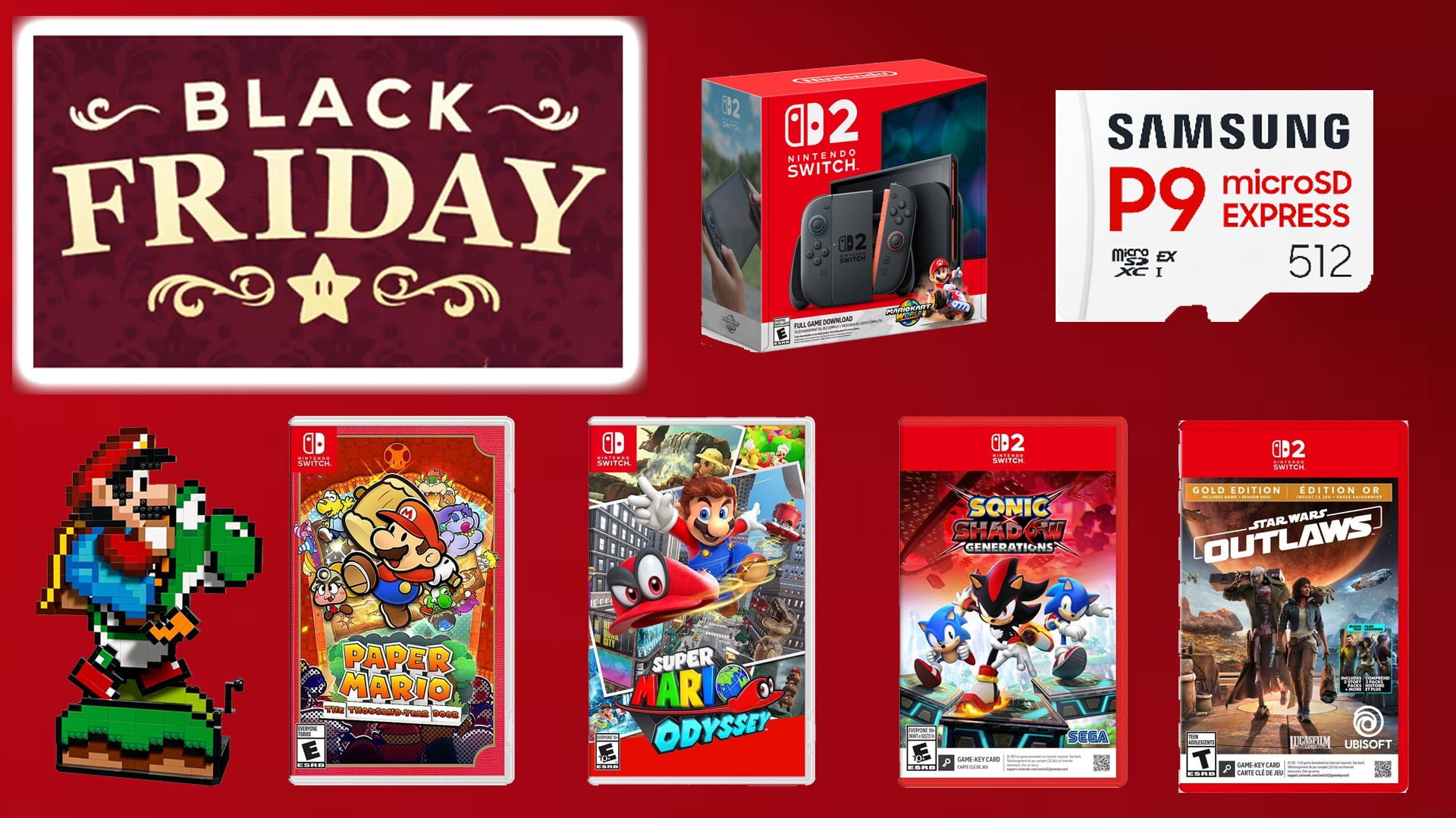 Best Black Friday Nintendo Switch, Switch 2, and Toy Deals of 2025