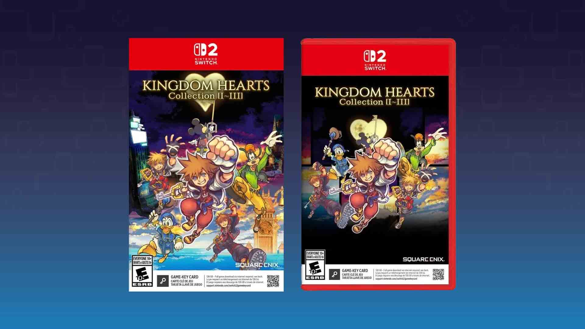 Square Enix seemingly replaces Kingdom Hearts Collection box art for Switch 2 after fan outcry
