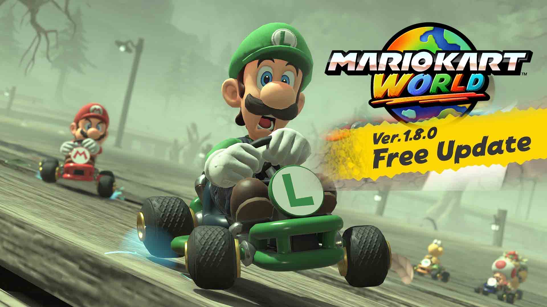 Free Mario Kart World update adds new SNES VS courses and Knockout Tours